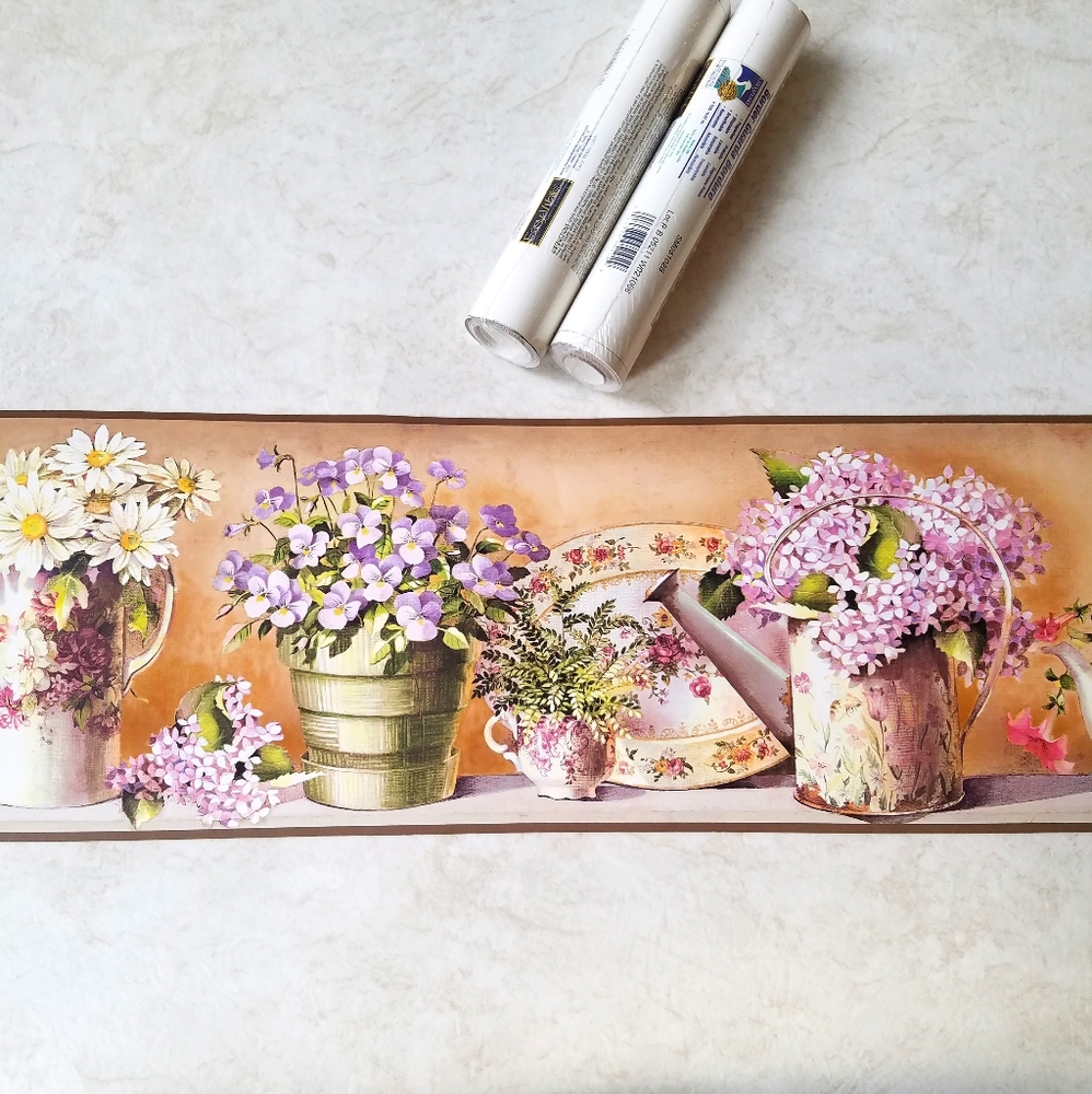 Wallpaper Border Gardener's Teaset China